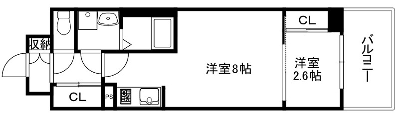 アドバンス京都クラッセ 間取り