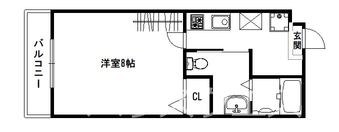 パレ五条清水 間取り