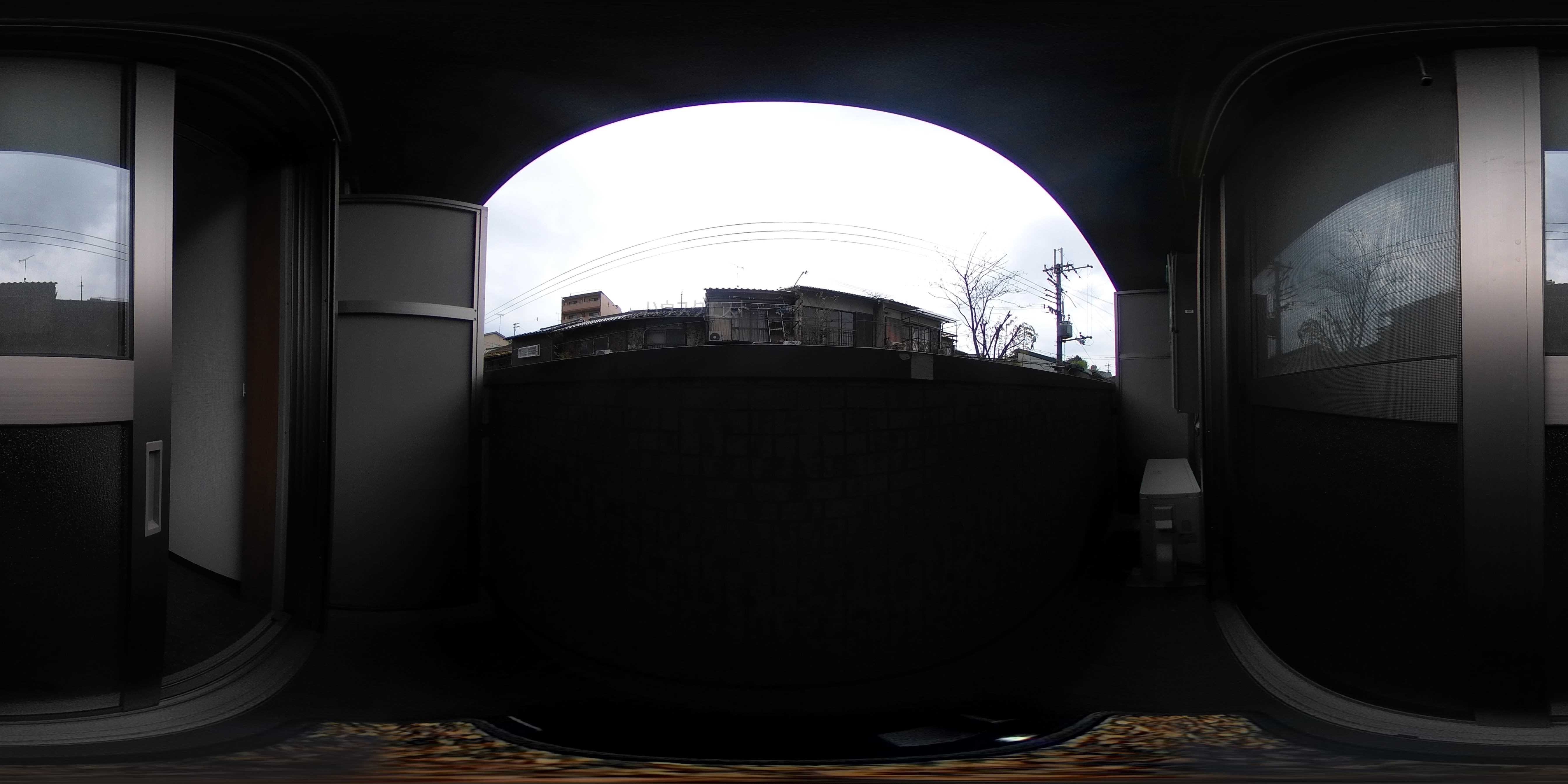 パレ五条清水 ベランダ