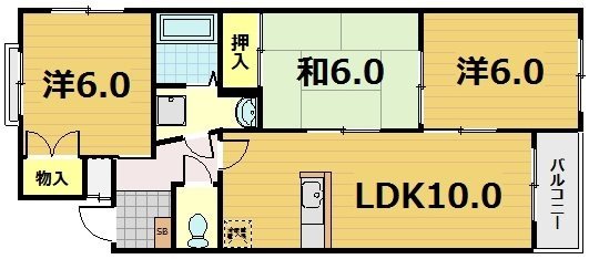 香珠マンション 間取り