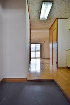 ロータリーマンション修学院 玄関