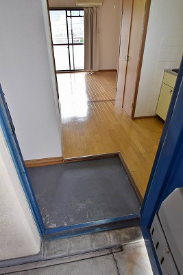 ロータリーマンション修学院 玄関