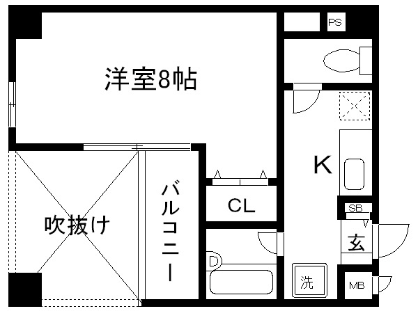 スクエア烏丸御池 間取り