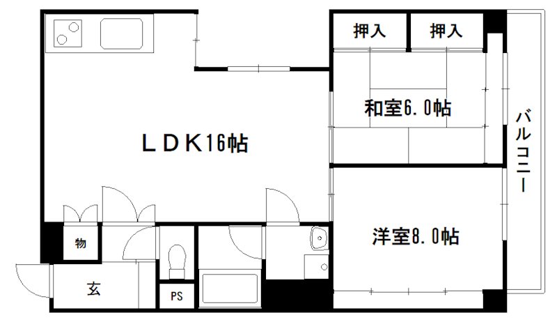 メゾンフジ 間取り
