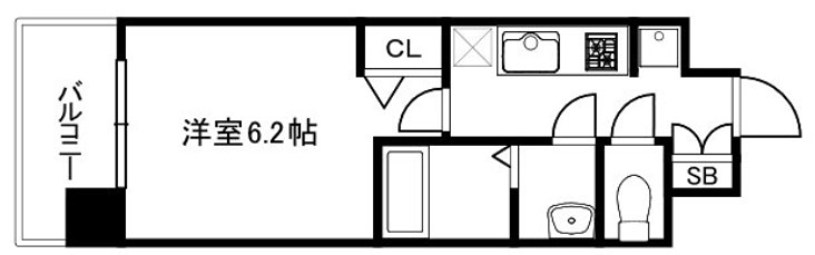 プレサンスTHE　KYOTO粋都 間取り