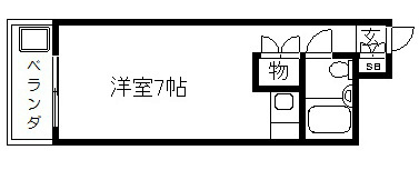 シティハイツ三条 間取り