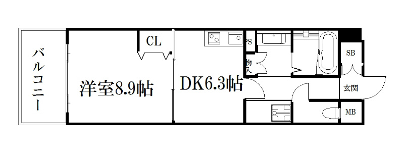 VAIL京都御苑 間取り
