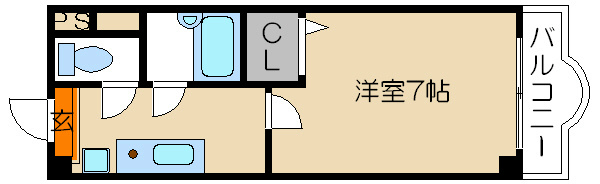 リバーロードタカノ 間取り