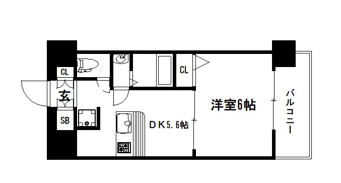 エステムコート京都西大路 間取り