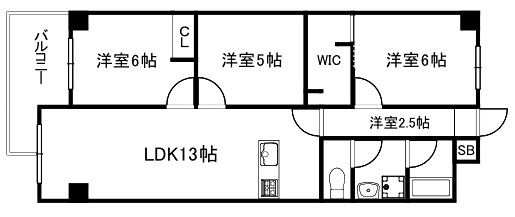 インペリアル京都 間取り