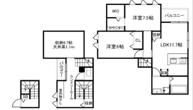 シルクメゾン岡崎 間取り