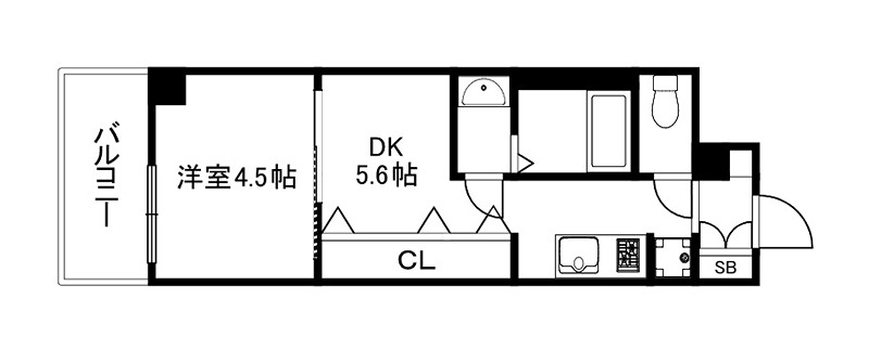 エステムコート京都梅小路公園 間取り