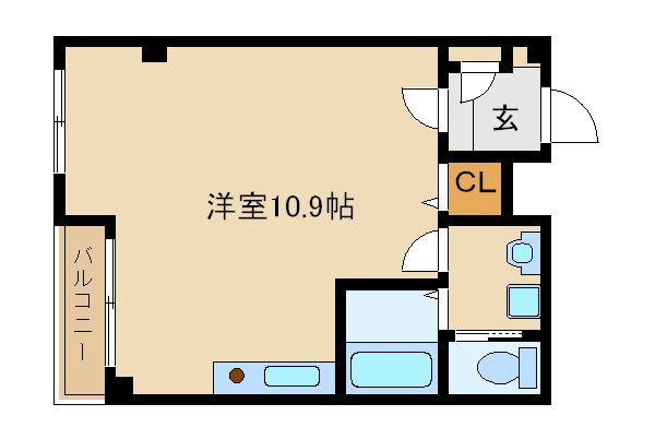 スターウィン烏丸七条 間取り