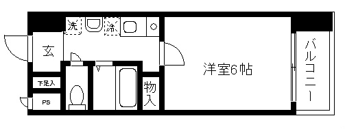 カスタリア京都西七条 間取り