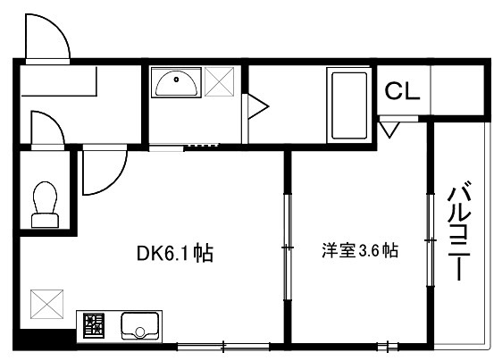 メゾン西月光 間取り