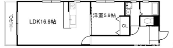 北白川瀬ノ内町　三田 間取り