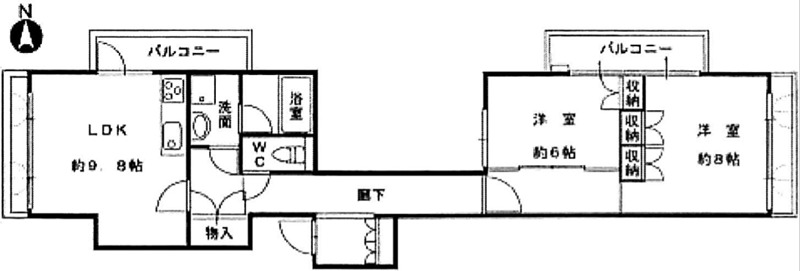 アーバネックス三条 間取り