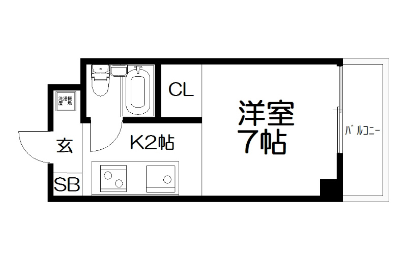 リバーロードタカノ 間取り