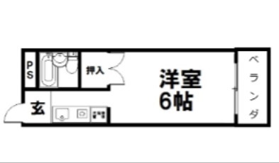 ポルト壱番館 間取り