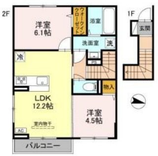 キャッスルヴュー山口 間取り
