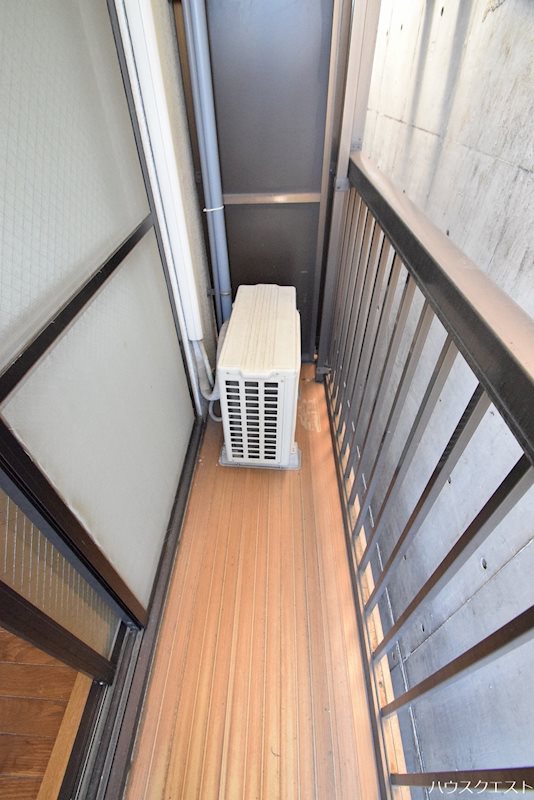 マンションひなどり ベランダ