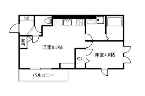 MOCXION桃山 間取り
