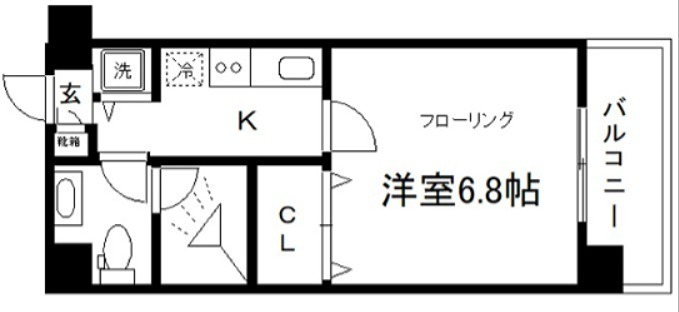 グランドパレス西大路 間取り