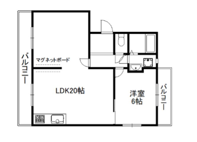 メゾン太秦 間取り