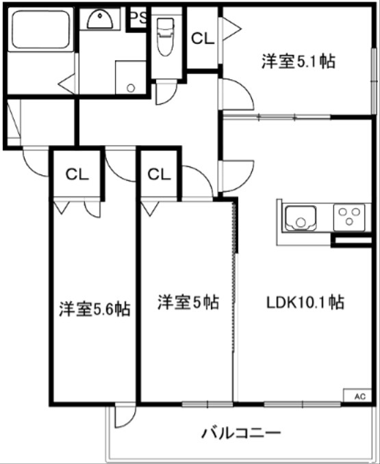 ラフィナス 間取り