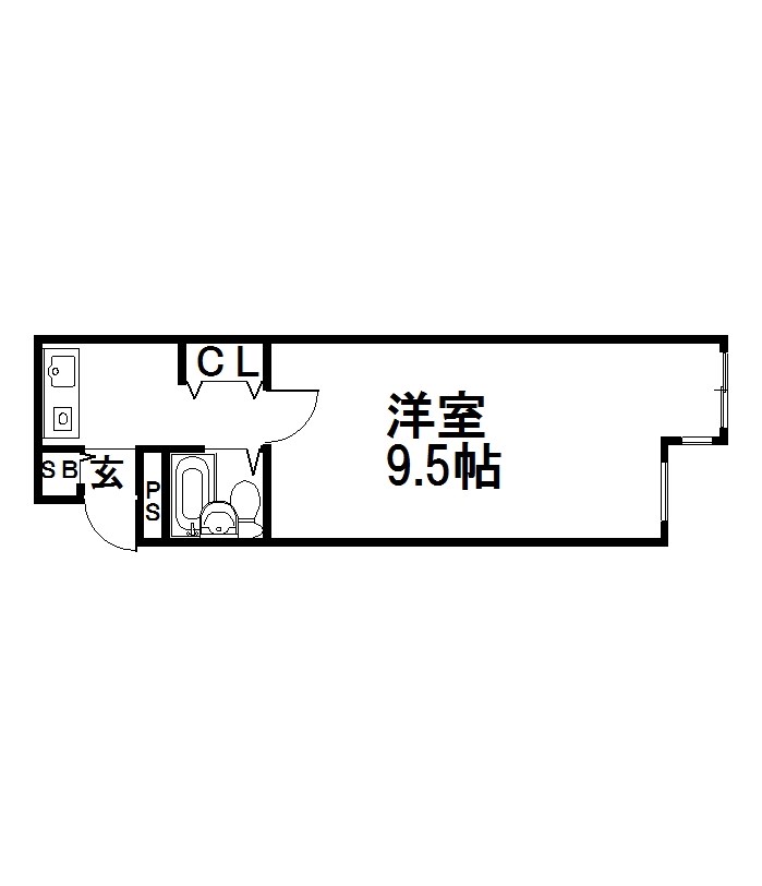 珠光ビル百万遍 間取り