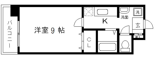 ハウスセゾン御所南 間取り