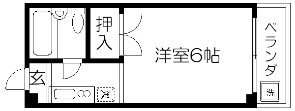 ロイヤルコーポタカノ 間取り