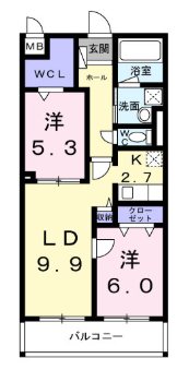 アジュール修学院 間取り