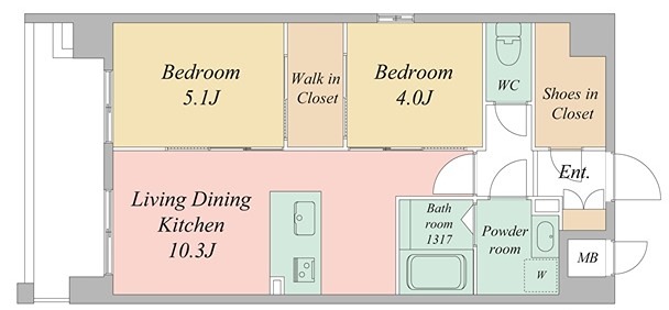 LiveCasa千本今出川 間取り