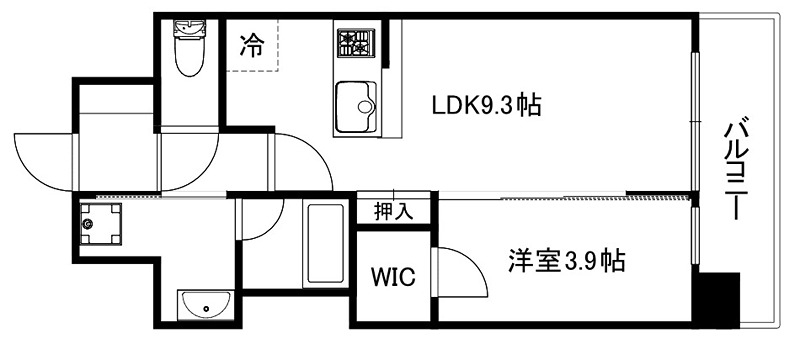 ゼフィランサス西大路 間取り