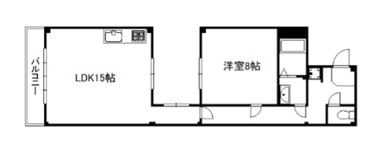 八久ハイツ 間取り