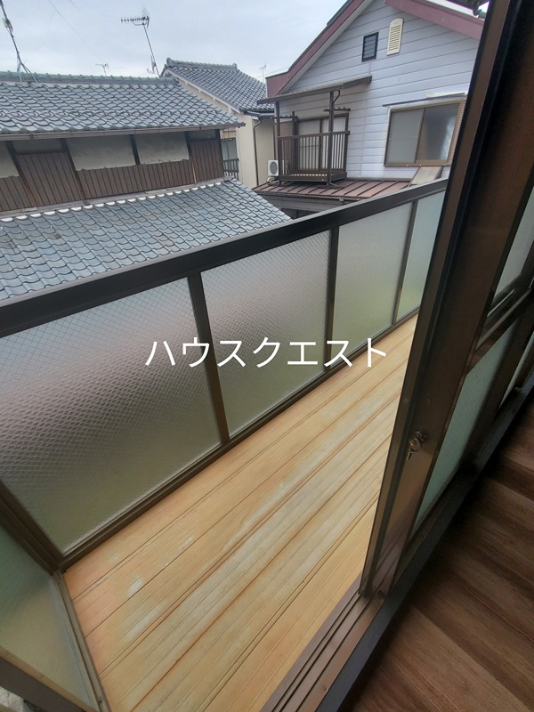 八久ハイツ ベランダ