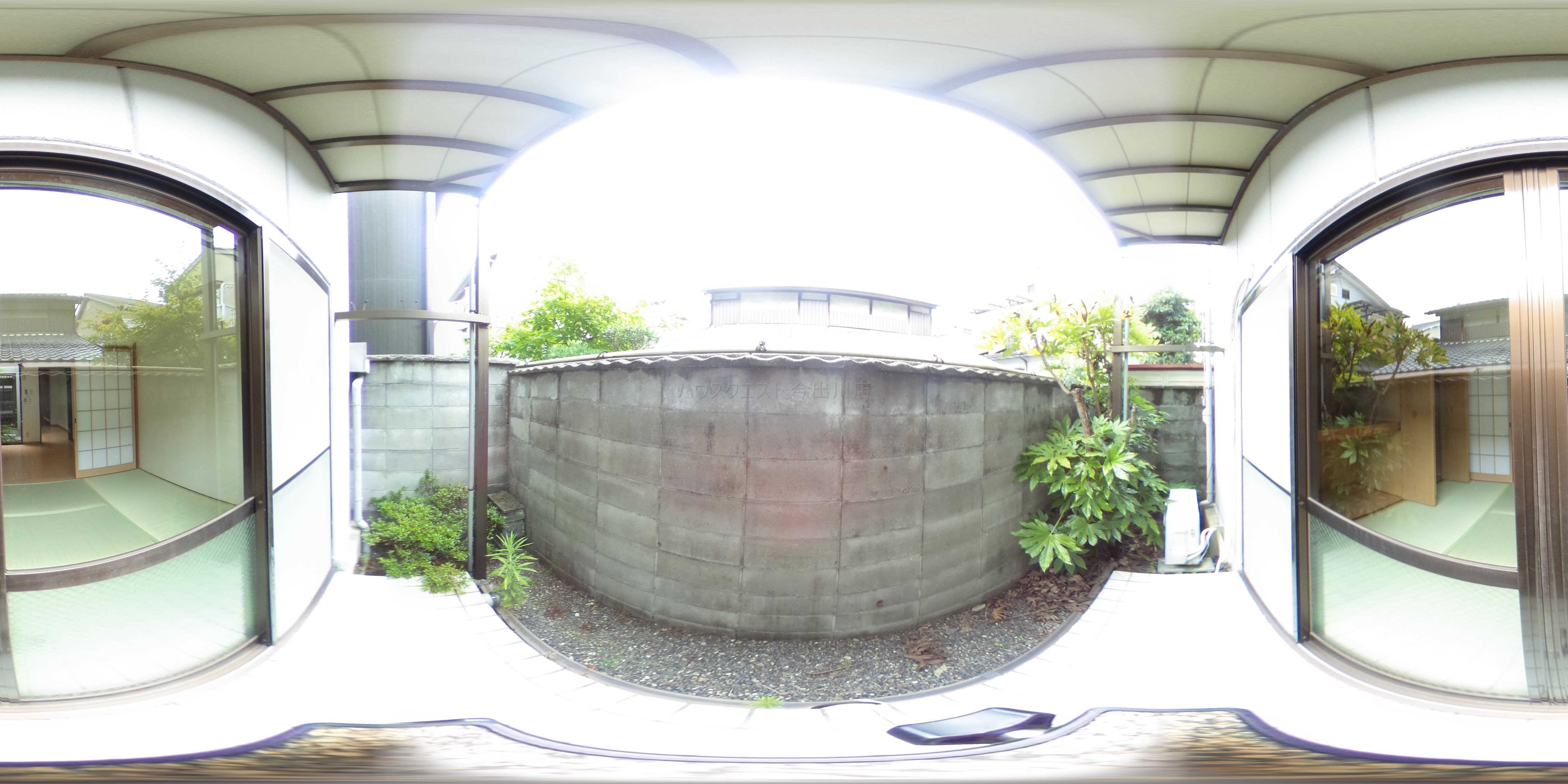 八久ハイツ ベランダ