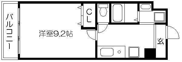 シェソワ東洞院 間取り
