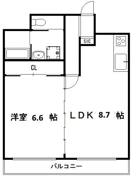 J’fort祇園四条 間取り