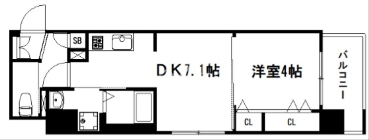 ベラジオ雅び京都西院Ⅱ 間取り