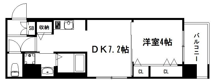 ベラジオ雅び京都西院Ⅱ 間取り