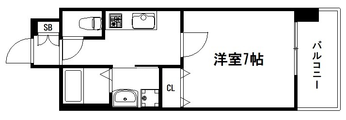 ベラジオ雅び京都西院Ⅱ 間取り
