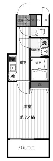 セオリー京都オーラ 間取り