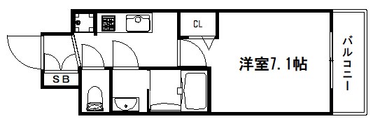 プレデコート西京極 間取り