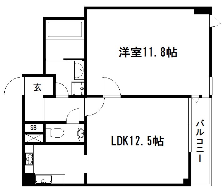 ノースコート 間取り
