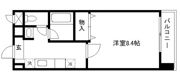 ハウスセゾン御所南 間取り