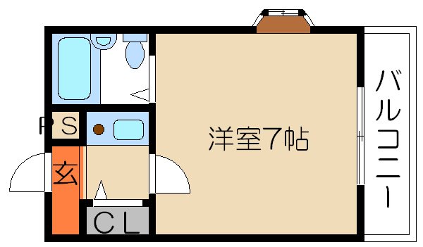 モデラート丸太町 間取り
