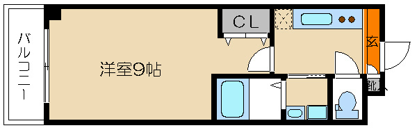 CotoGlance一乗寺駅前 間取り