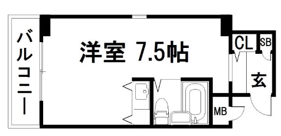 コスモエル下鴨 間取り